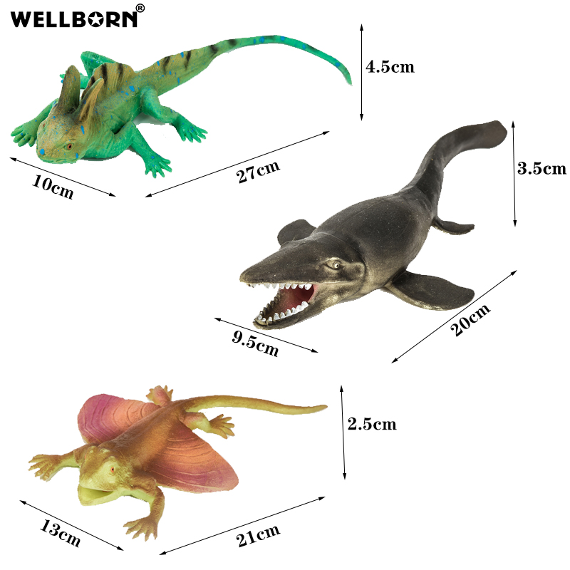 Новинка TPR материал медицинского класса мягкая Anmial имитация ящерицы крокодил Головастик песчаная рыба игрушка животных для детей
