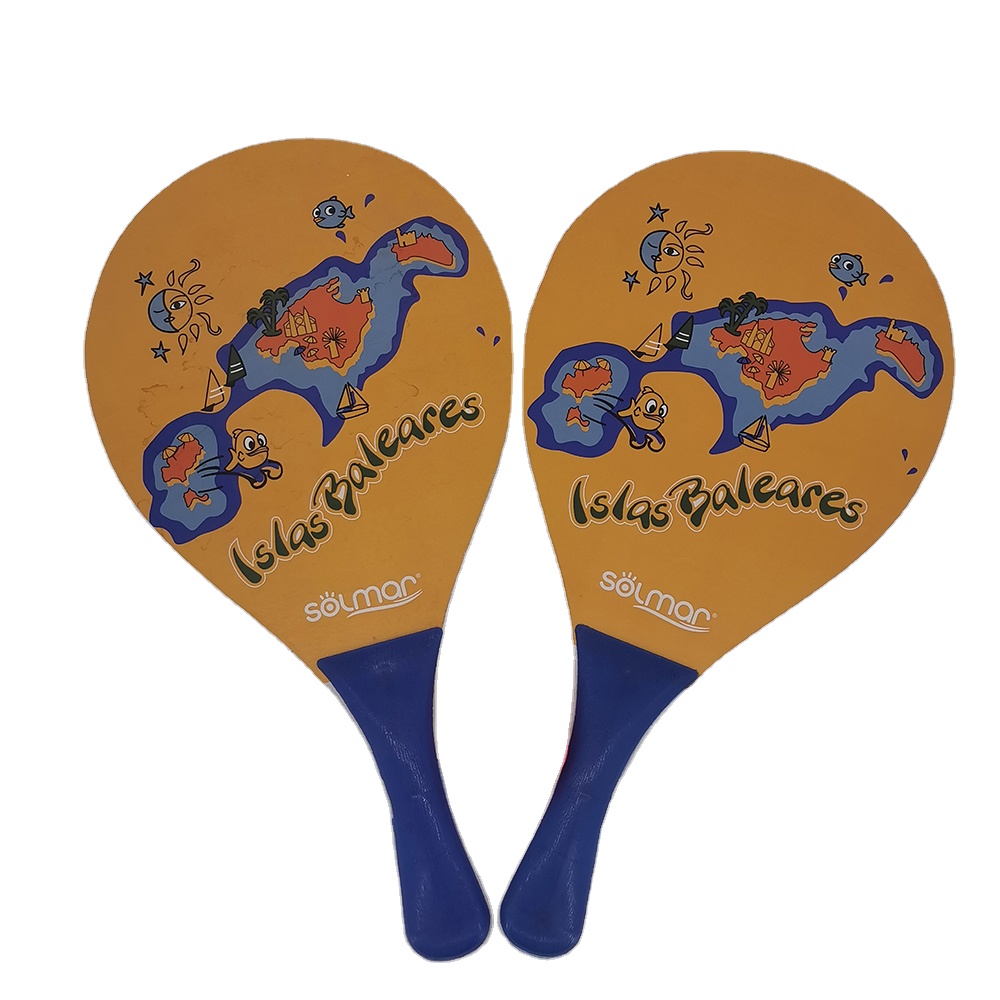 2021 Спортивная игрушка с логотипом на заказ, набор пляжных ракеток для матча