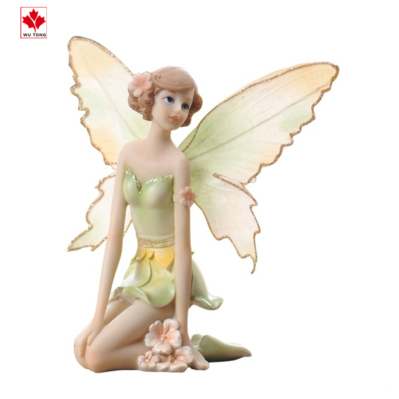 Высококачественная фигурка сказочных крыльев из смолы на заказ для праздничных украшений