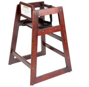 used wooden high chair