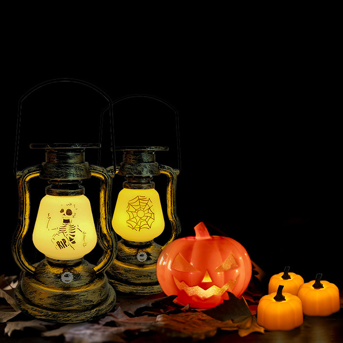 Винтажный Железный фонарь на солнечной батарее, уличный портативный фонарь для кемпинга, безопасный светильник