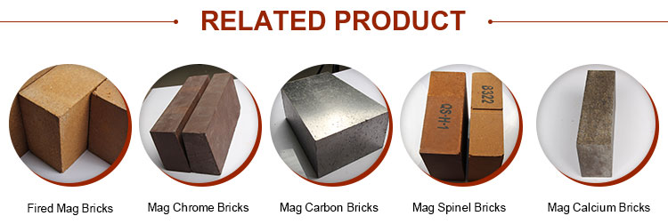 High Refractoriness Magnesite Brick Magnesia Bricks