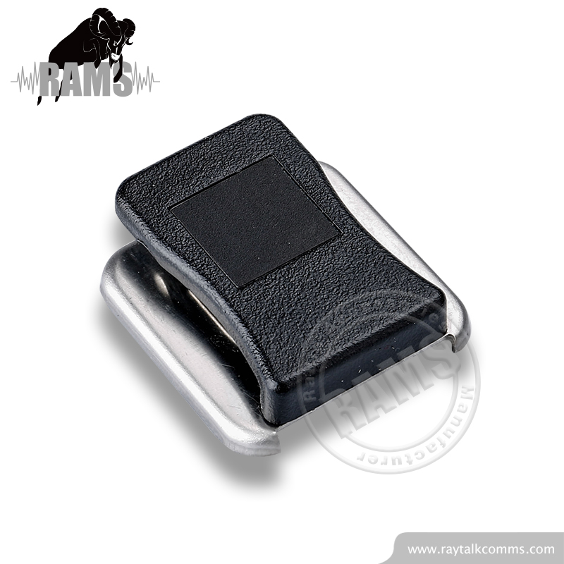 Металлический зажим для портативной рации поворотный динамик микрофон. Зажим для замены