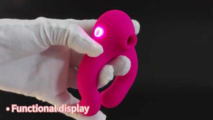 Delayed Ejaculation Vibrating Cock Ring Soft Sucking Licking Clit  Stimulator Scrotum Penis Massager Sex Toys for Men Couple