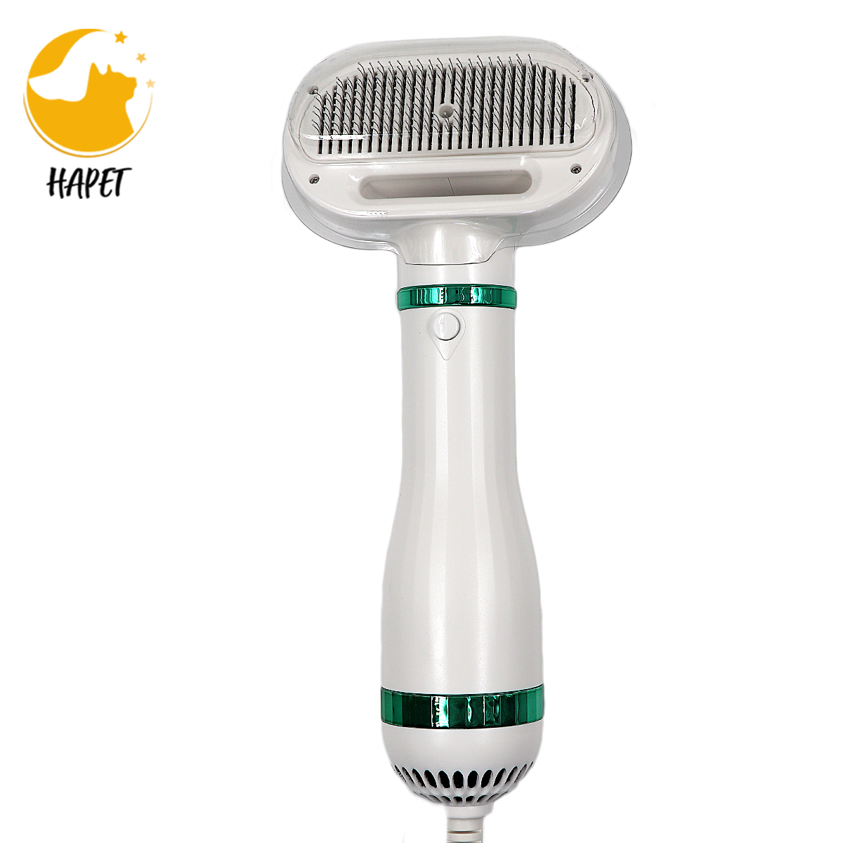 Фен для домашних питомцев, Портативная сушилка для собак с щеткой для нарезки, профессиональный фен для ухода за домашними животными, пушистая сушка для маленьких и больших кошек и собак