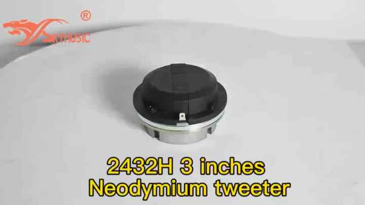 2432H 3 Inch Professional Audio Tweeters - Skytone Quality