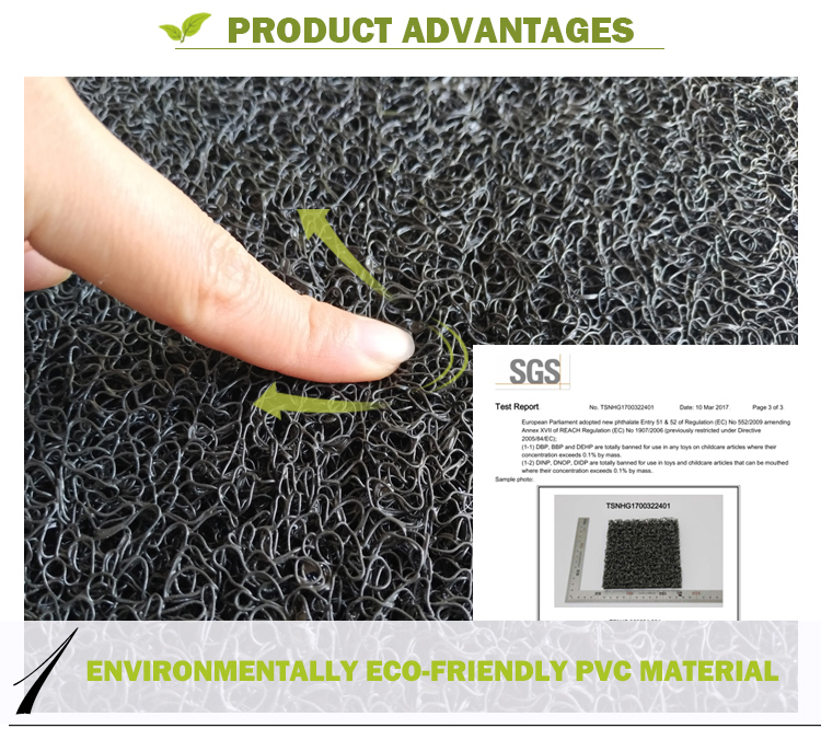 Hot Sale Clean Room Indoor Pvc Coil Door Mat sublimation coil floor mat(图5)