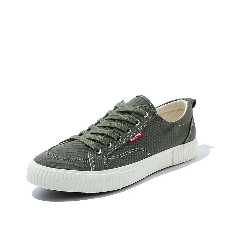 Мужская парусиновая повседневная обувь на заказ, оптовая продажа с фабрики обуви OEM онлайн-поставщика