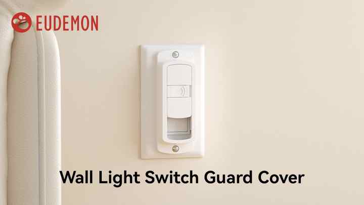 Couvercle De Protection Pour Interrupteur Mural - Sécurité Enfant, Design Minimaliste ABS - Empêche L'accès Aux Prises électriques