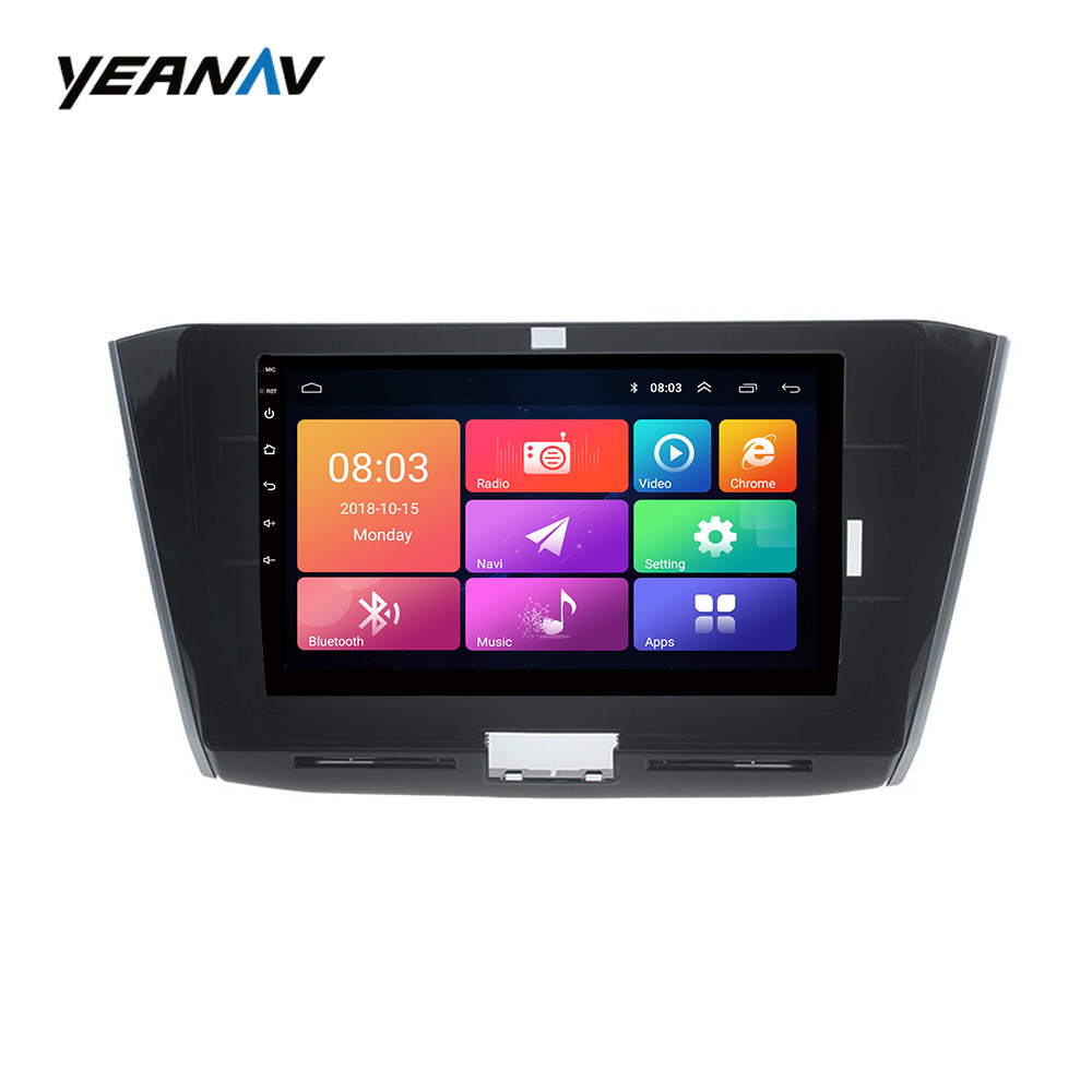 10 Inch LCD Touch Screen Car Gps Navigation AHD FM Car Stereo Video Android For 2016 Volkswagen Passat