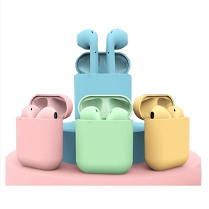 Macaron inPods 12 Mini earbuds earpod wireless blue tooth i12 TWS i500 earphone headphone