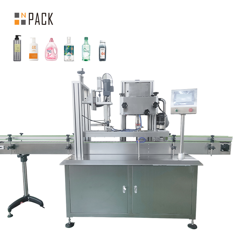 Npack заводского изготовления, полностью автоматический 4 колеса пластиковая крышка делая машину для бутылка мыла для рук