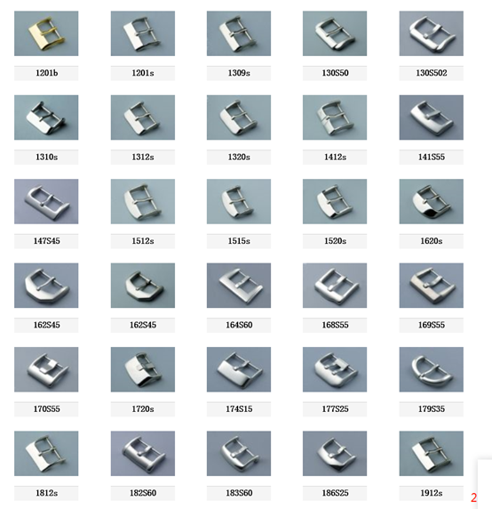 201/304/316 металлический полированный ремешок из нержавеющей стали для часов с пряжкой