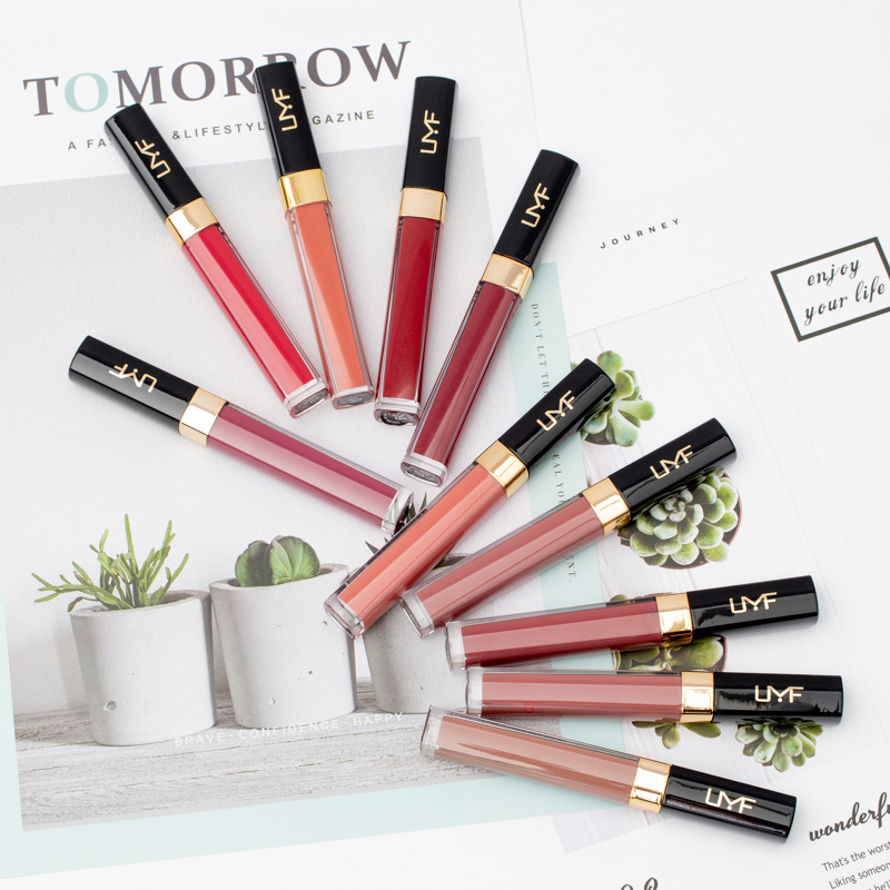 Оптовая продажа с фабрики, высокое качество, фирменная торговая марка, жидкая помада, металлический матовый блеск для губ, макияж