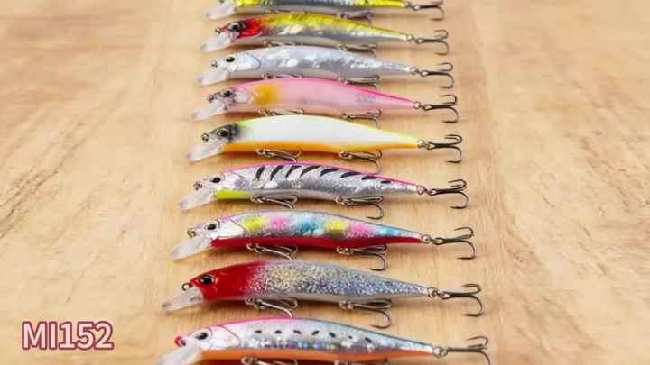 Leurre De Pêche Jerkbait Minnow 12cm – Coule, Parfait Pour Brochet Et Mer