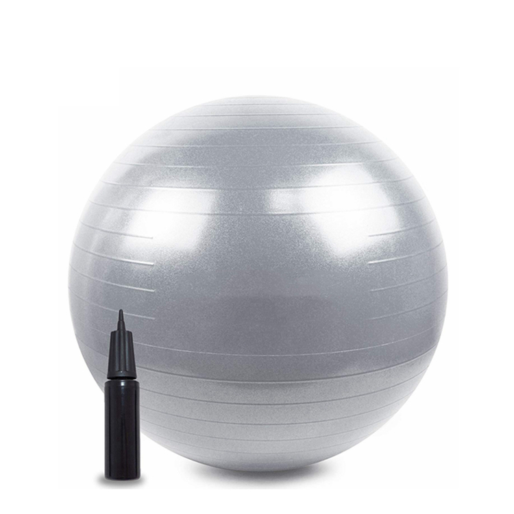Мяч для фитнеса и йоги с бесплатным насосом