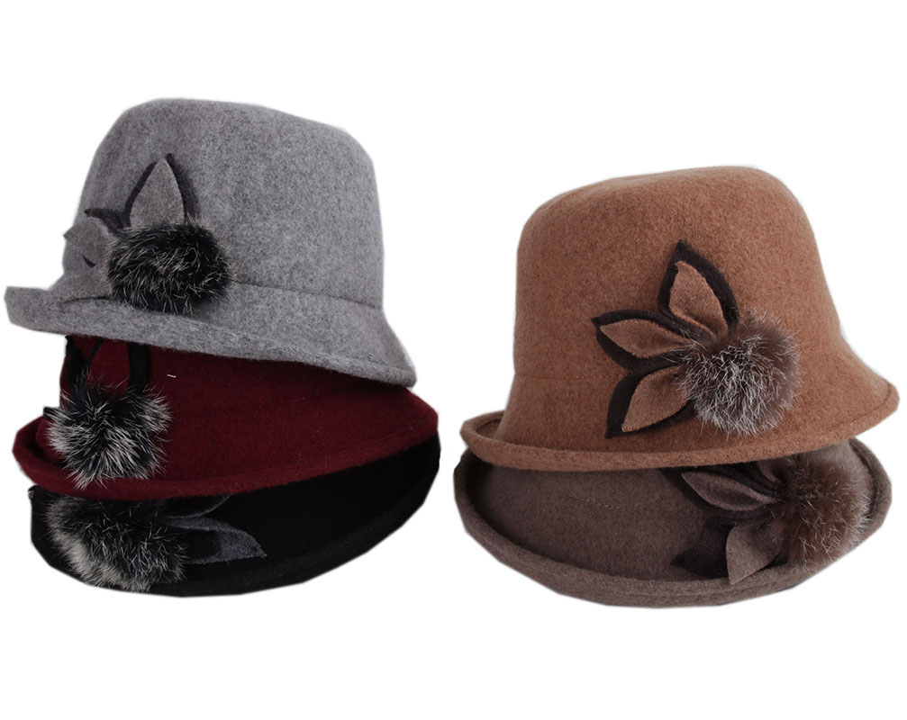 Оптовая продажа, кашемировая зимняя модная шапка, Женская шерстяная шапка, высокое качество, 100% женская шапка