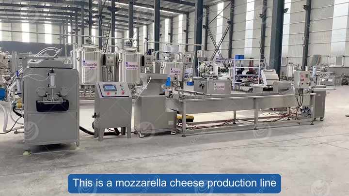 Mozzarella Machine ORME Complete Mozzarella Cheese Production Line Cheddar Cheese Process ...