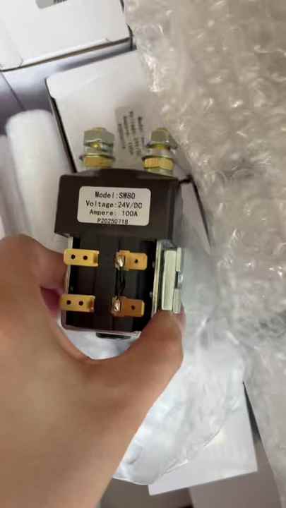 Sw80 Post Sw80 Dc Main Contactor 24v 100a Made in China 48v 100a| Alibaba.com