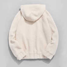 faux fur hoodie mens