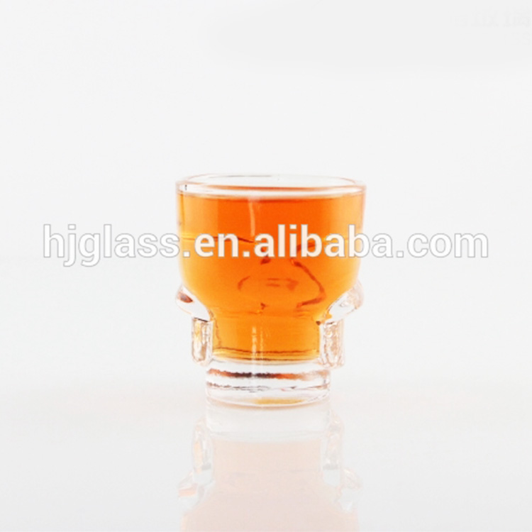 Индивидуальный дизайн 45 мл 1.5 унц. череп в форме уникальные необычные рюмку