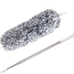 long handle microfiber cleaning duster with extendable rod for home use