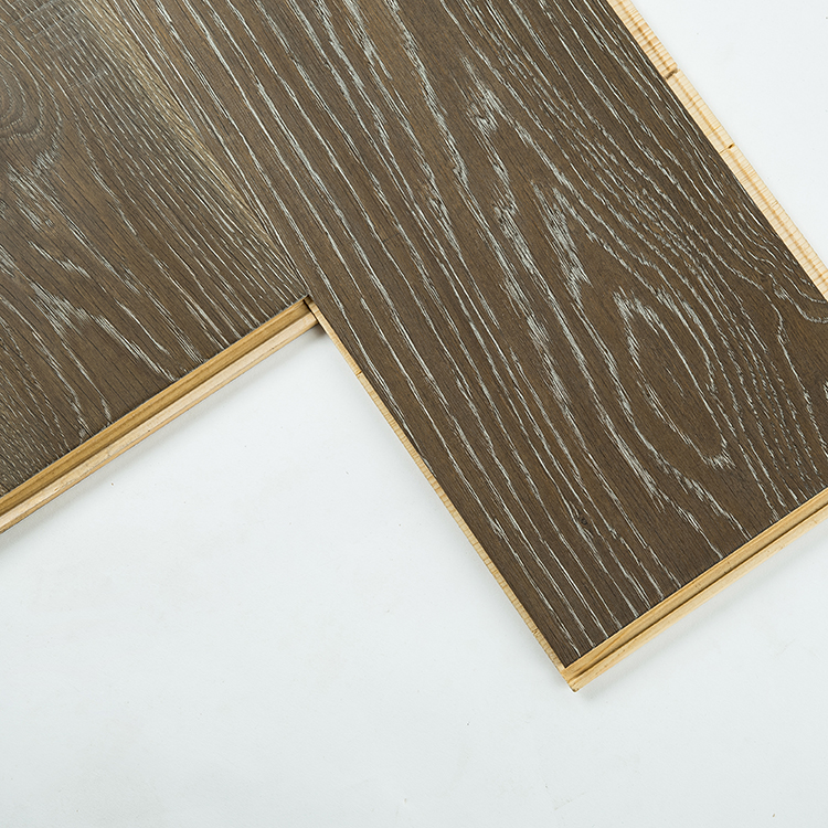 Best price engineered white oak dark smoke engineered hardwood flooring