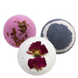 Hot Selling OEM Wholesale Private Label Custom Hemp Fruit Lavender Scent Bubble Organic Natural Fizzy Petal Flower Bath Bombs