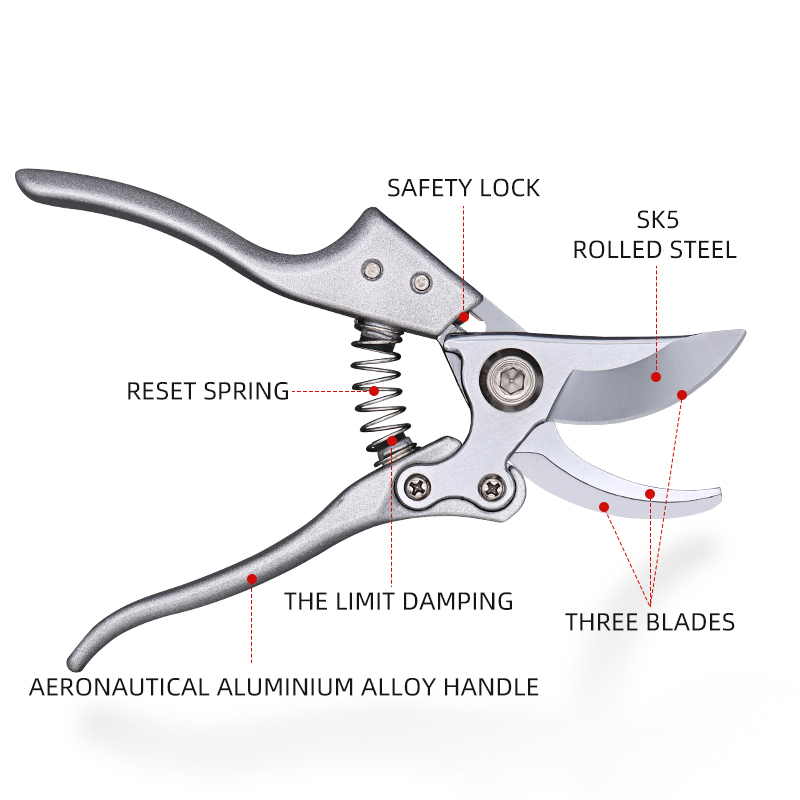 trimming curved agriculture tools hand bypass flowers pruner garden pruning scissors