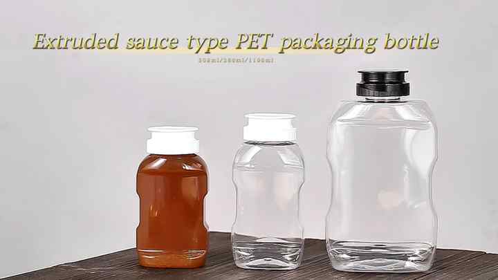 PRESSER LA BOUTEILLE De Sauce Plastique Flacon Souple Transparent Sirop