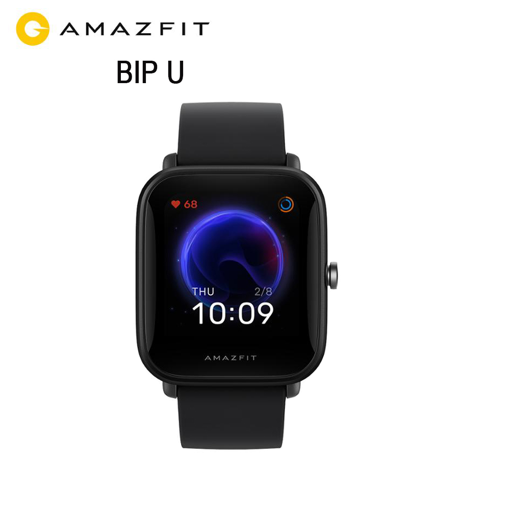 Смарт-часы Amazfit Bip U водонепроницаемые (5 атм) с цветным дисплеем