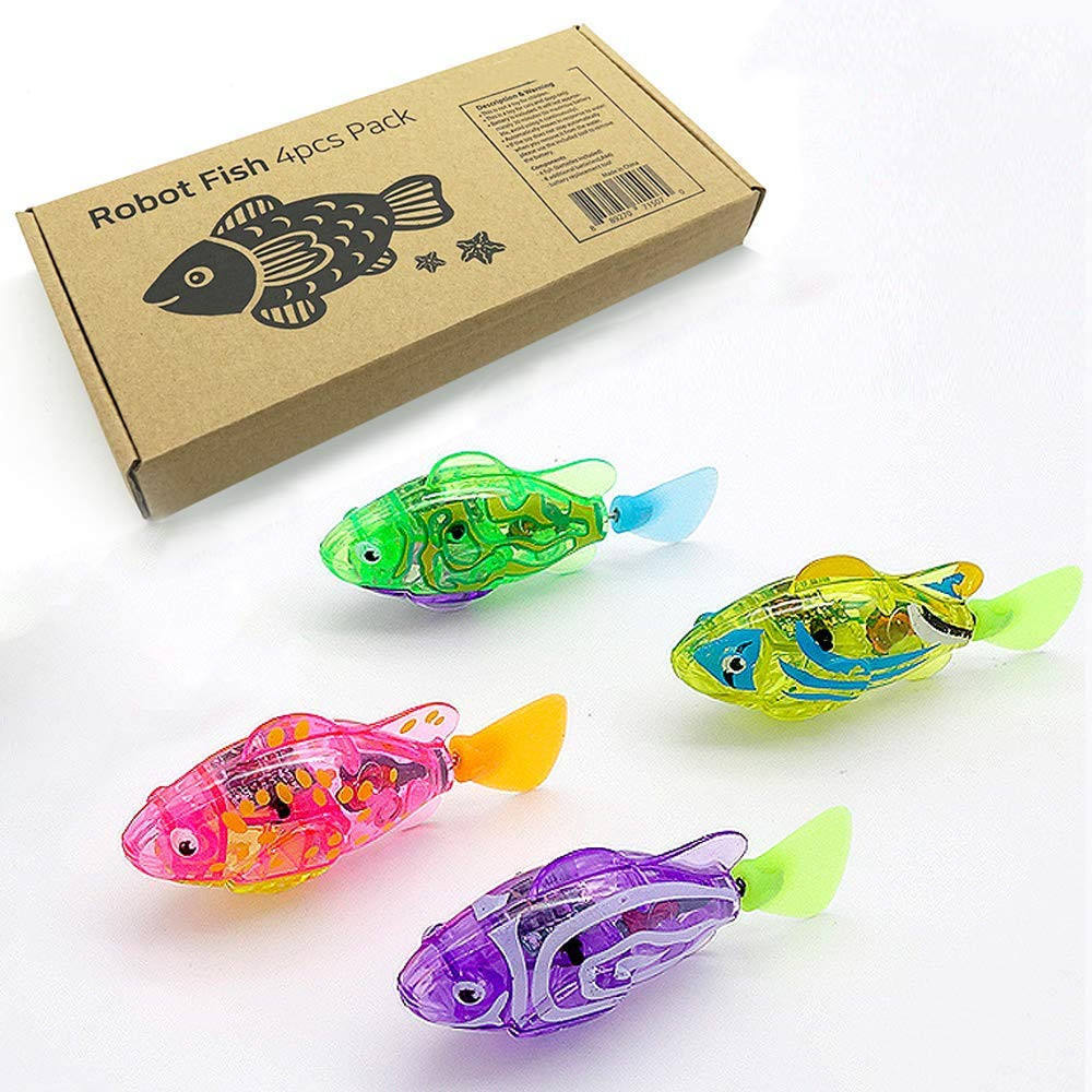 robo fish led