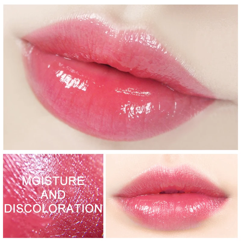3.5g Color Changing Tinted Lip Balm Women's Fashion Lipstick Aloe Vera Lipstick Moisturizing Long Lasting Lipstick