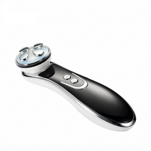 New product 2019 handheld face spa massage electric ion facial massager