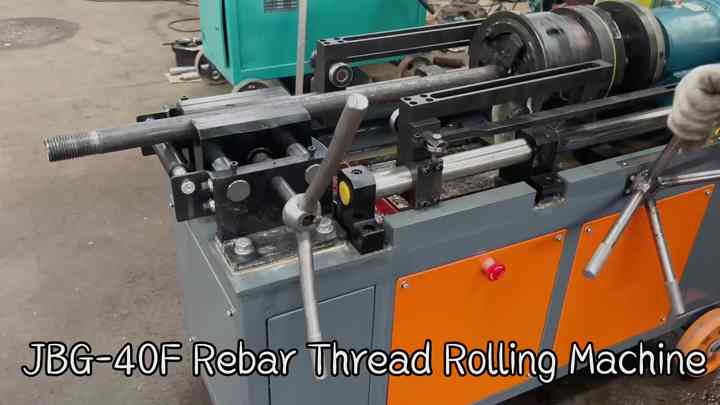 Internal Thread Rolling Machine JBG-40F for Rebar, Easy Operation, 14 ...
