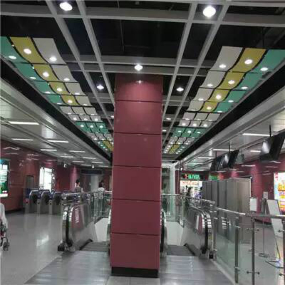 Декоративный квадратный столб алюминиевая колонна облицовка с хорошей жесткостью