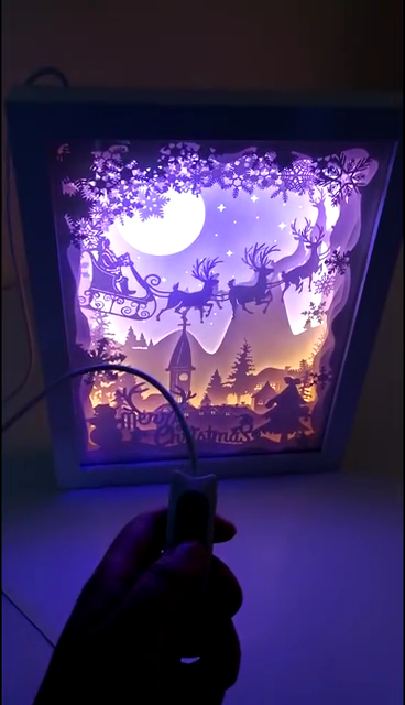 ペーパークラフト ペガサス アート フレーム付き ペーパークラフト ペガサス アート フレーム付き