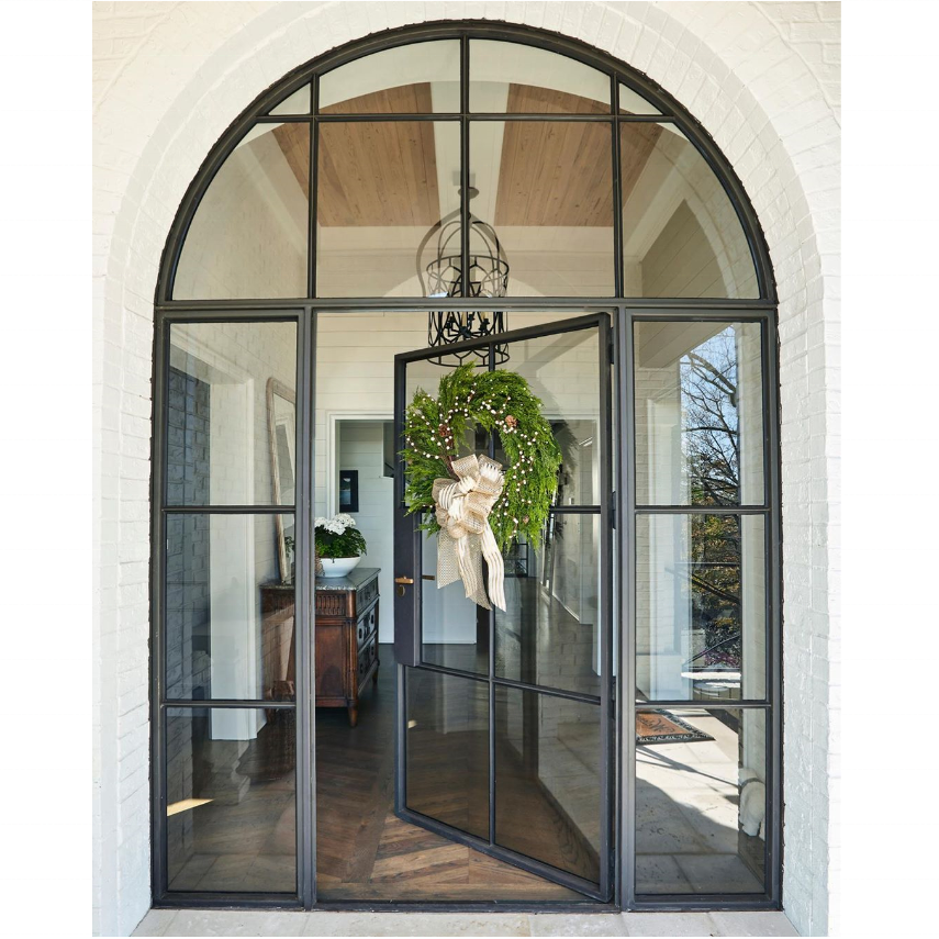 Perfis de janelas de aço de idade dupla pendurados