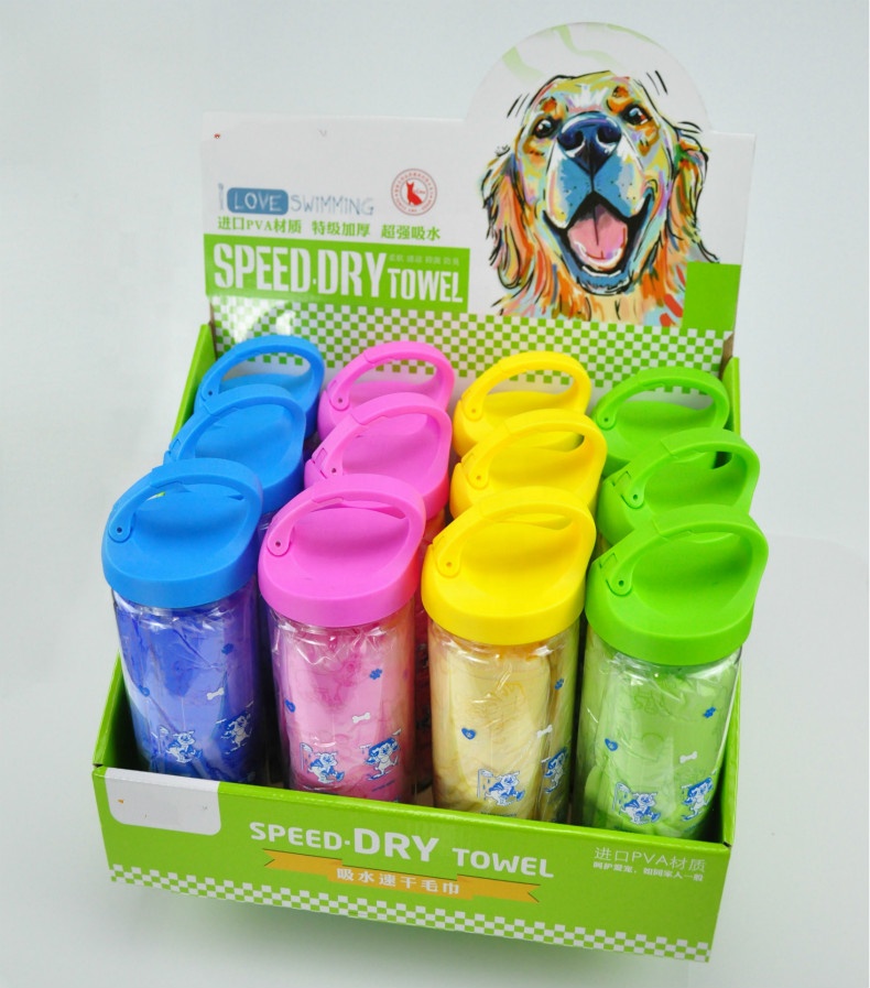 Собачье банное полотенце для домашних животных, сушильное полотенце из микрофибры pva chamois, охлаждающее полотенце для домашних животных