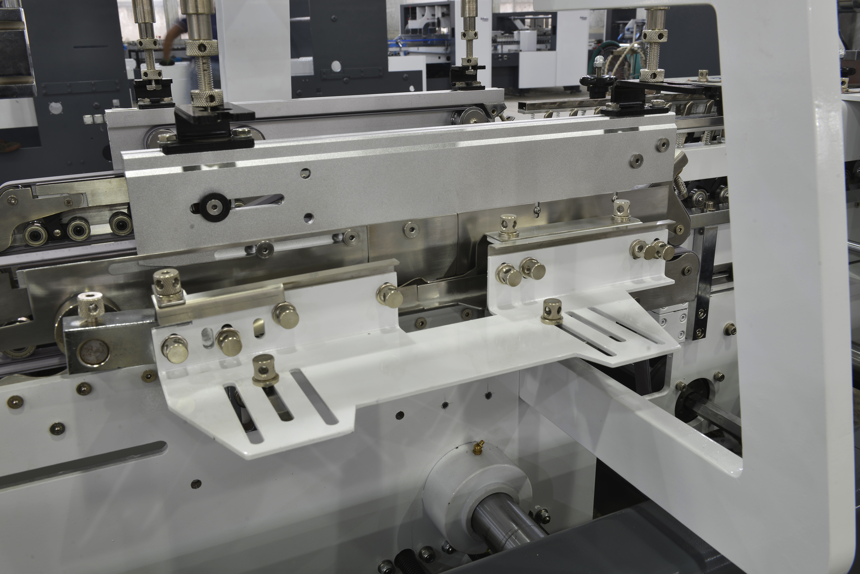 High Speed 4 Corner Folder Gluer Machine 400m/Min 800mm Blank Width