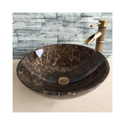 luxury indoor bathroom marble wash basin stone sink kitchen top