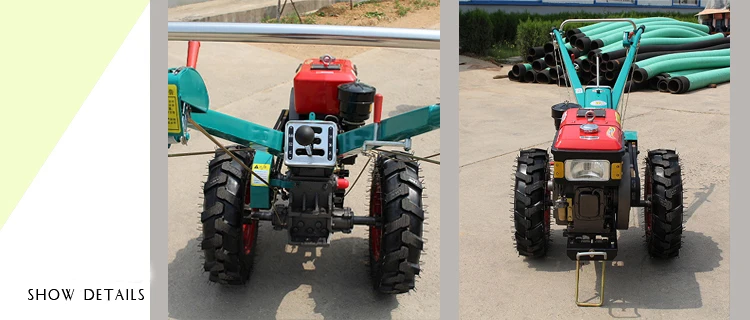 8hp12hp 15hp 18hp 20hp 22hp hand tractor Farm mini diesel motocultor Power Tiller Two Wheel Mini walking tractors in kenya