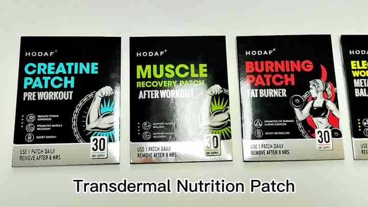 OEM Private Label Muscle Recovery Patches Support Muscle Building ...