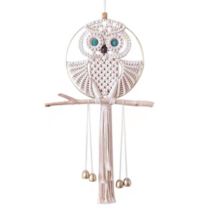Owl tapestry wholesale macrame wall hanging interior decoration