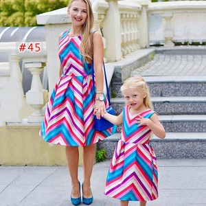 Mother Daughter Clothing Parent Child Dresses Mom Daughter Matching Dresses Dress for Mother and Daughter