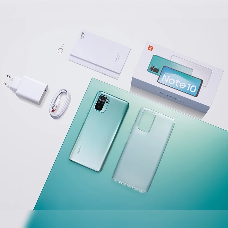 Смартфон Xiaomi Redmi Note 10, глобальная версия, 4 + 128 ГБ, 6,43 дюйма, Snapdragon 678, 5000 мАч