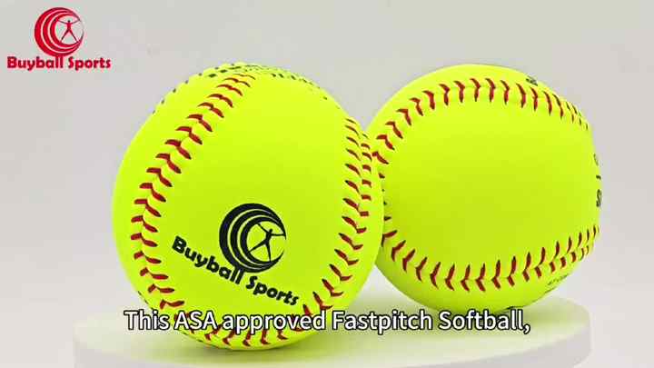 Rawlings 11" FP11S Fastpitch Soft Core Training Softballs, Dz - View #7