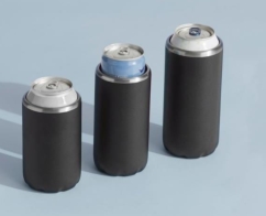 WJ5577 12 унций, оптовая продажа с завода, для отпуска, металлический контейнер, изолированная двойная стенка, из нержавеющей стали, банка для колы, охладитель пива