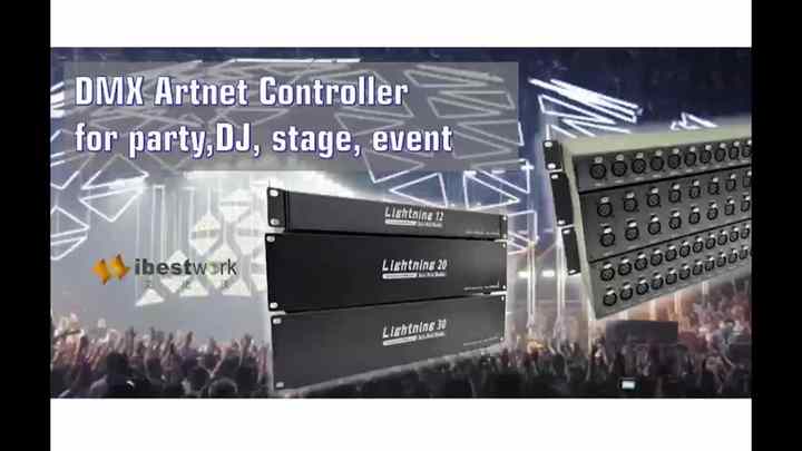 Artnet-DMX Control System Ethernet Control System 20 Standard DMX512 ...
