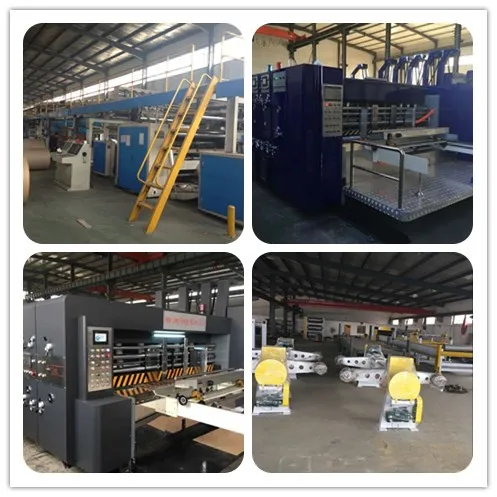 High speed 3/5/7 ply corrugated paperboard production line /packaging machine/carton box making machine price